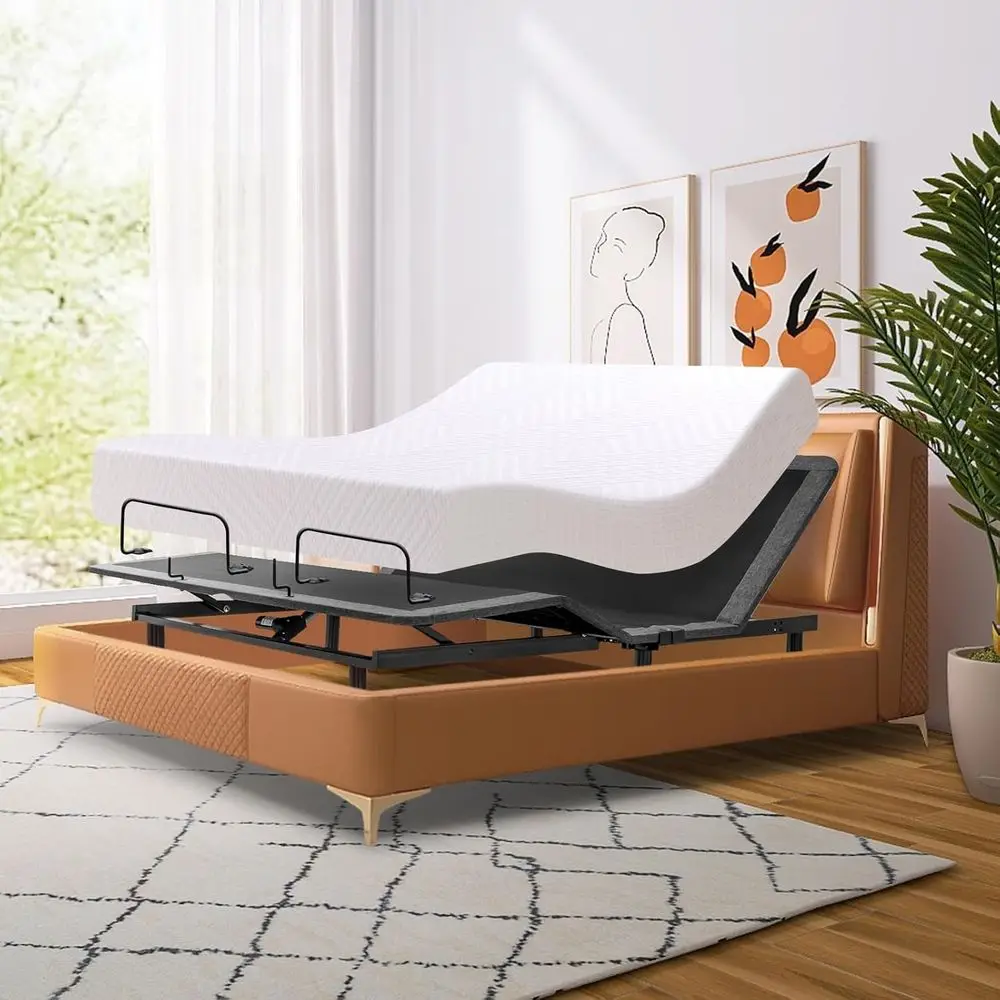 Memory Foam Mattress In A Box Queen - Letto Elettrico Regolabile Queen Size con