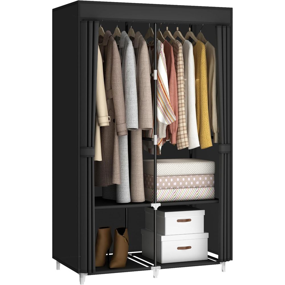 Wardrobe Closet Portable Fabric Cover - Armadio Portatile per Stanze Piccole, con