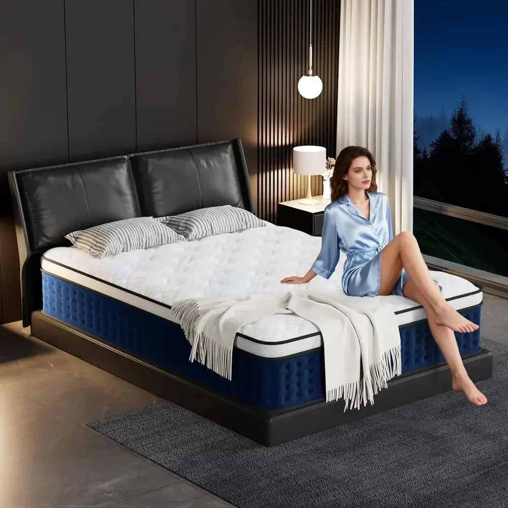 Memory Foam Mattress In A Box Queen - Materasso Ibrido Queen Size da 12