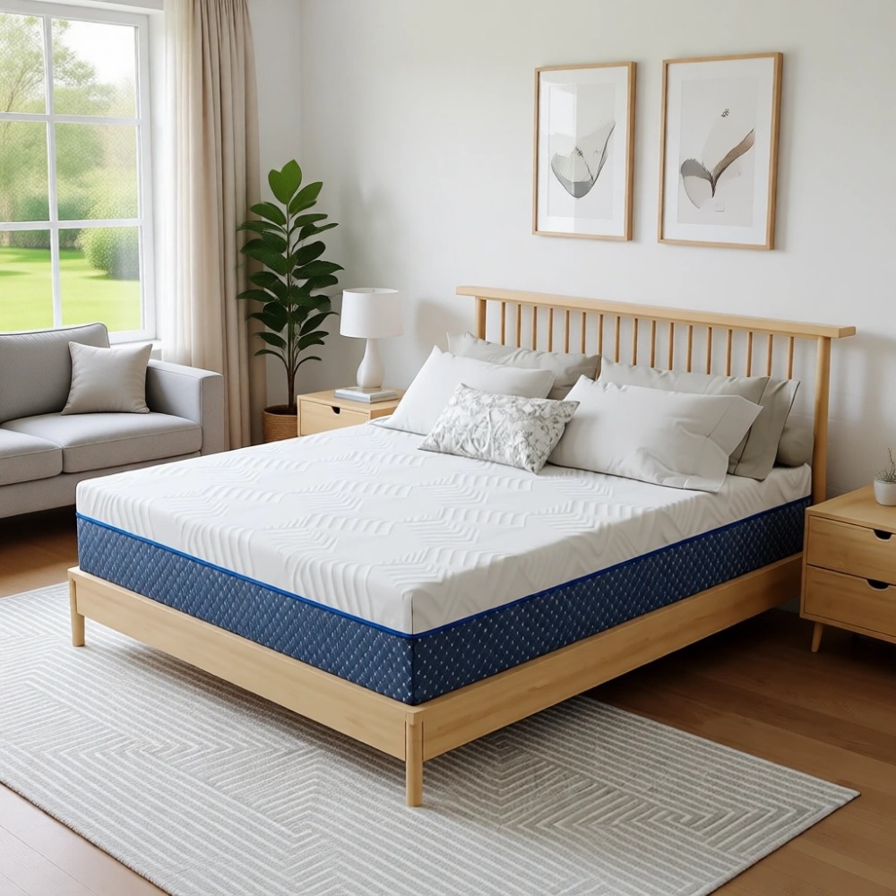 Memory Foam Mattress In A Box Queen - Materasso in Memory Foam Gel da