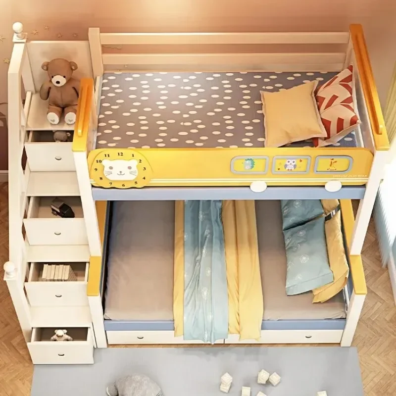 Letto a castello in legno per  - Bunk Bed With Stairs And Slide recensione e prezzo