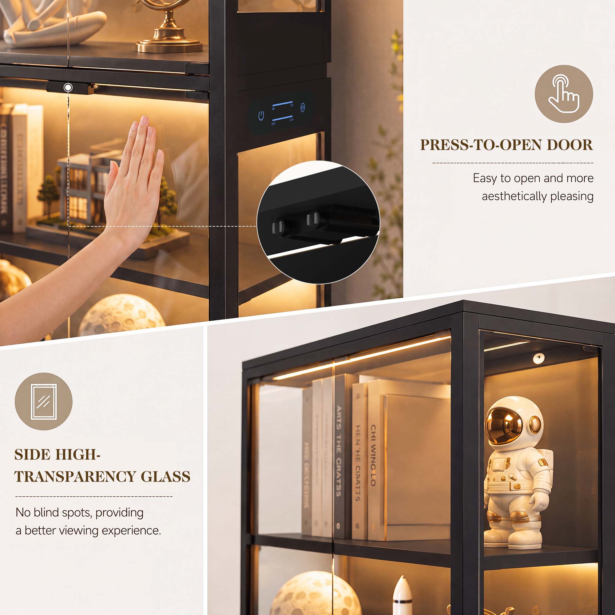 TCGBKAF Vetrina a 5 Ripiani co - Office Furniture recensione e prezzo