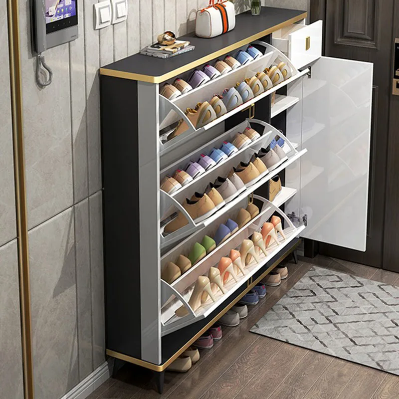 Scarpiere strette ultra sottil - Shoe Rack Cabinet Narrow Entryway recensione e prezzo