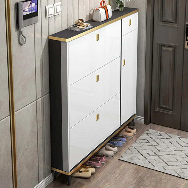 Scarpiere strette ultra sottil - Shoe Rack Cabinet Narrow Entryway recensione e prezzo