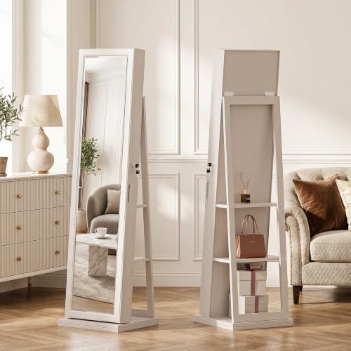 Armadio per Gioielli 4-in-1, A - Full Length Mirror Jewelry Armoire recensione e prezzo