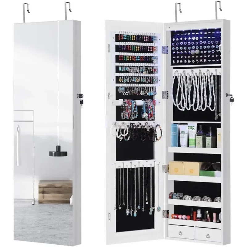 Specchio a figura intera con a - Full Length Mirror Jewelry Armoire recensione e prezzo