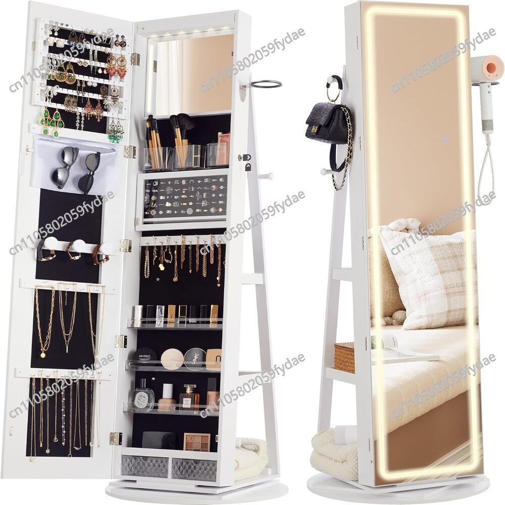 Armadio Portagioielli con Spec - Full Length Mirror Jewelry Armoire recensione e prezzo