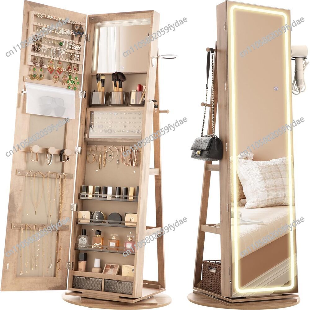 Armadio Portagioielli con Spec - Full Length Mirror Jewelry Armoire recensione e prezzo