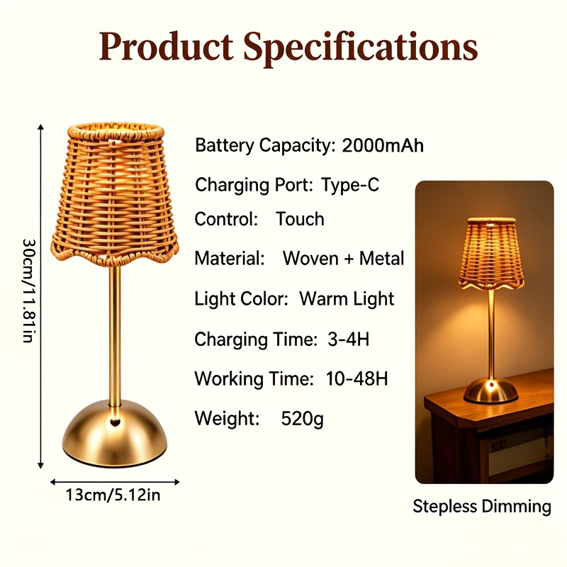 Lampada da Tavolo Artistica in - Bedroom Furniture recensione e prezzo