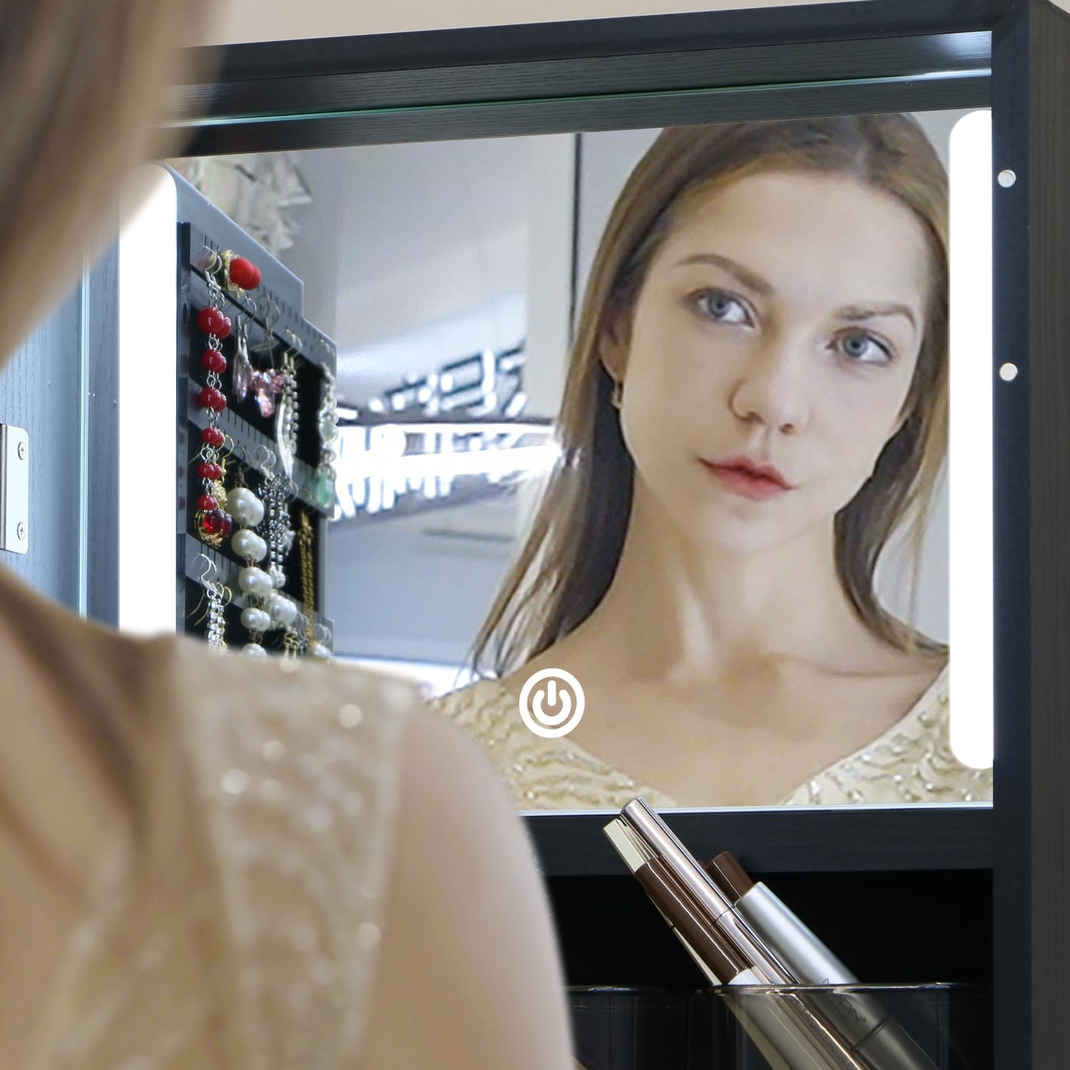 Armadio Portagioie a Tutta Lun - Full Length Mirror Jewelry Armoire recensione e prezzo