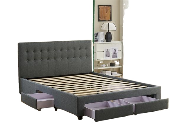 Moderno Letto Matrimoniale con - King Size Bed Frame With Storage Drawers recensione e prezzo