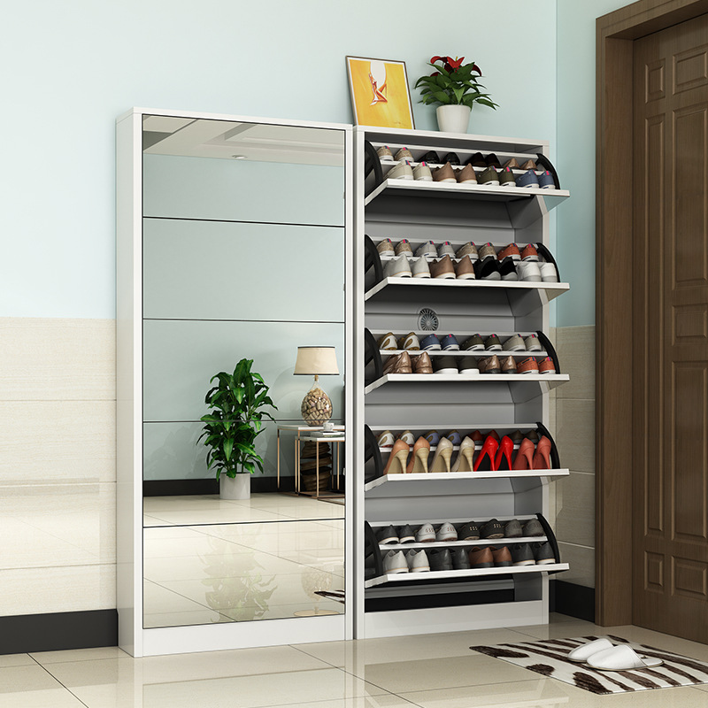 Mobile scarpiera moderno in le - Shoe Rack Cabinet Narrow Entryway recensione e prezzo