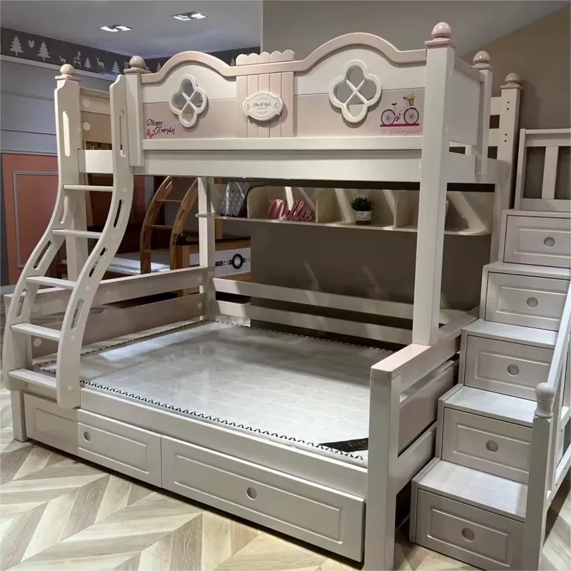 Letto a Castello Moderno di Lu - Bunk Bed With Stairs And Slide recensione e prezzo