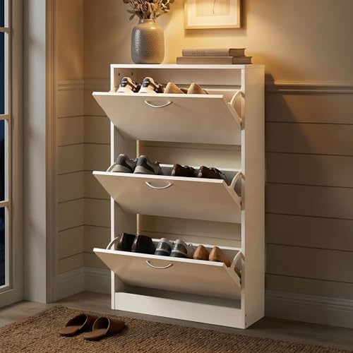 Mobiletto per Ingresso, Scarpi - Shoe Rack Cabinet Narrow Entryway recensione e prezzo
