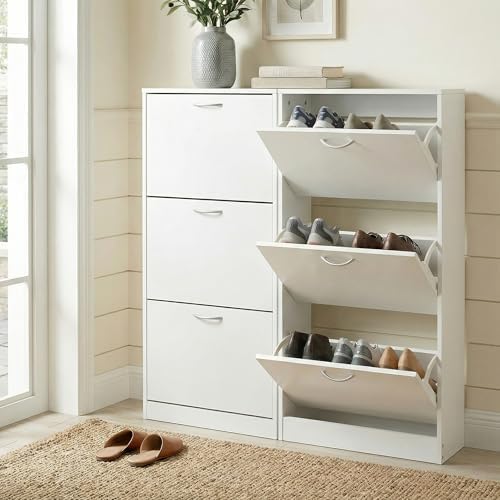 Mobiletto per Ingresso, Scarpi - Shoe Rack Cabinet Narrow Entryway recensione e prezzo