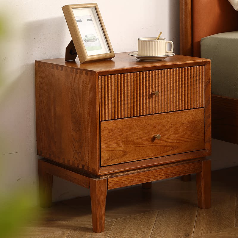 Comodini retrò in legno massel - Solid Wood Nightstand 2 Drawers recensione e prezzo