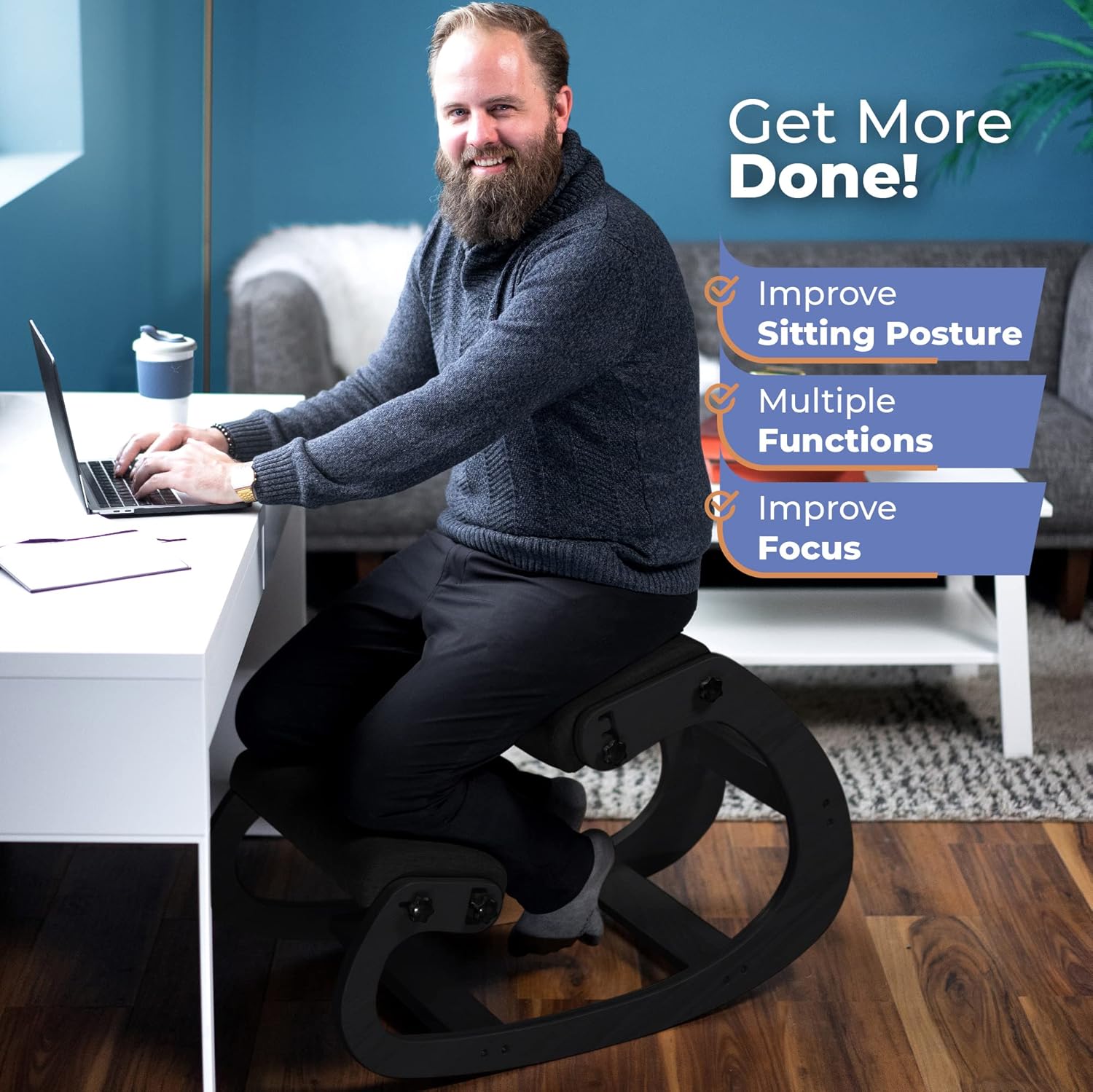Sedia Ergonomica in Legno per  - Office Furniture recensione e prezzo