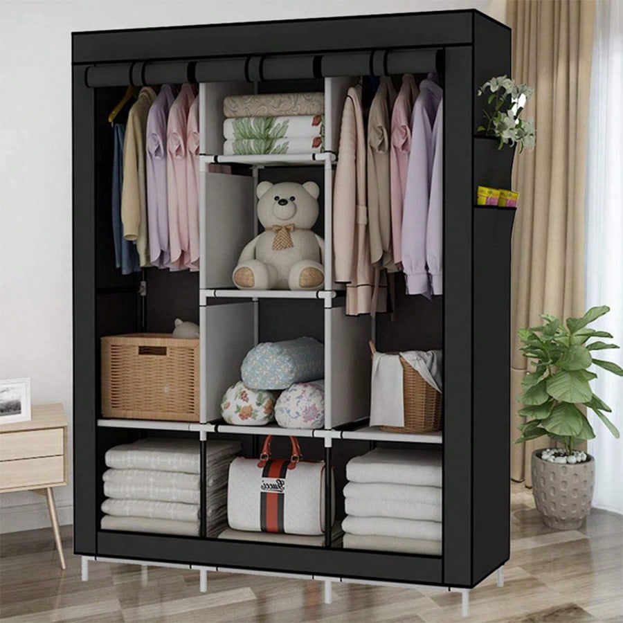 Armadio Portatile da 71 Pollic - Wardrobe Closet Portable Fabric Cover recensione e prezzo