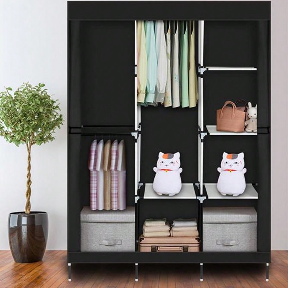 Armadio Portatile da 71 Pollic - Wardrobe Closet Portable Fabric Cover recensione e prezzo