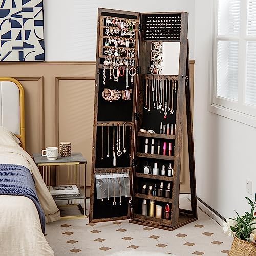 Armadio Portagioielli con Spec - Full Length Mirror Jewelry Armoire recensione e prezzo