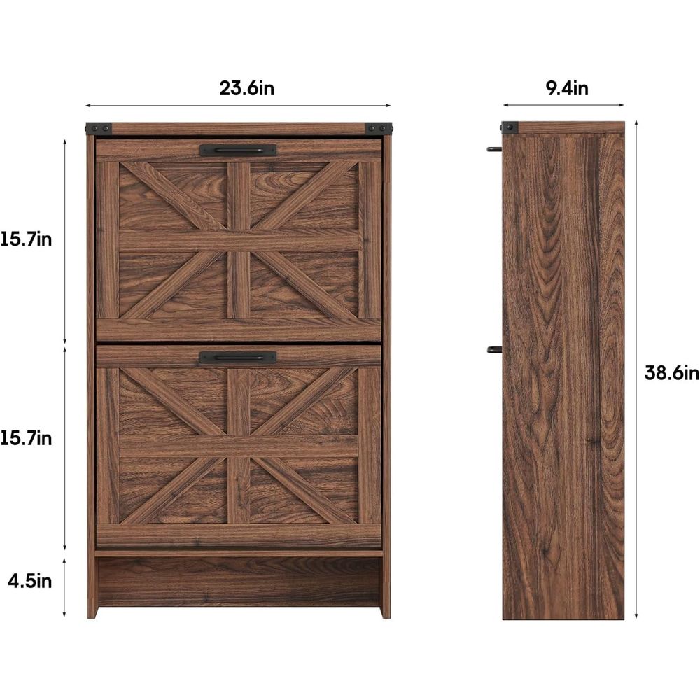Mobiletto per scarpe da ingres - Shoe Rack Cabinet Narrow Entryway recensione e prezzo