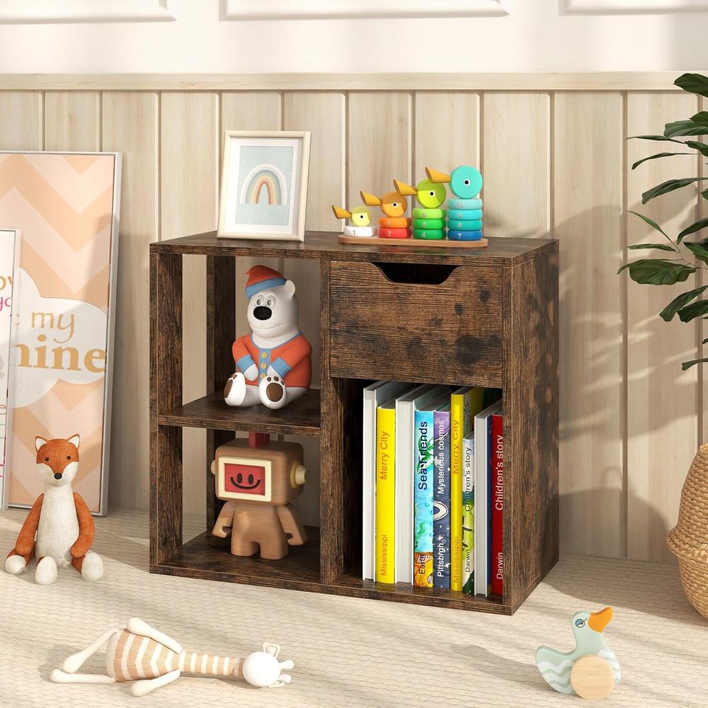Libreria a 3 Ripiani in Legno  - Storage recensione e prezzo