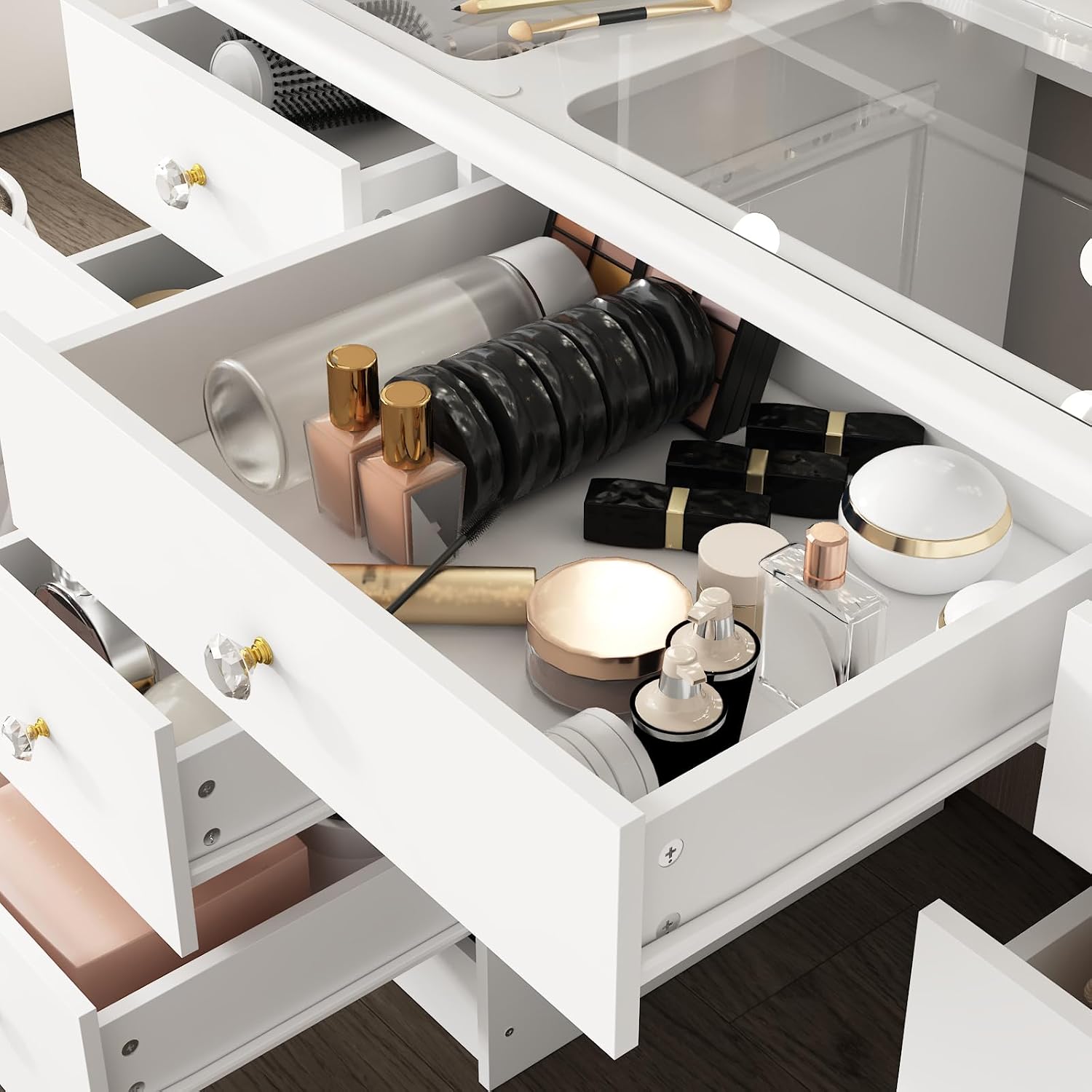 Toeletta con Specchio e Luci,  - Dressing Table Vanity With Lighted Mirror recensione e prezzo