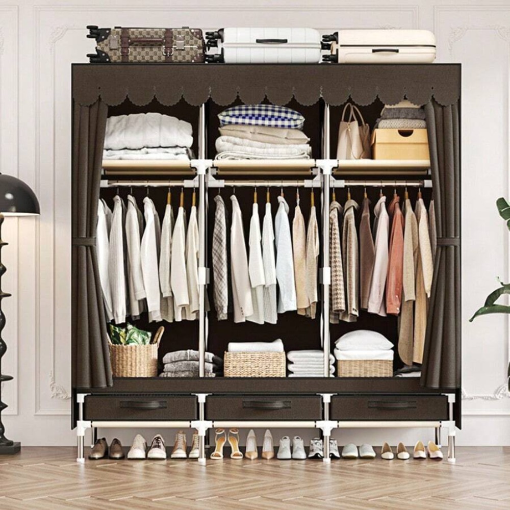 Armadio Portatile Organizzator - Wardrobe Closet Portable Fabric Cover recensione e prezzo