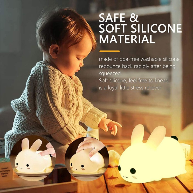 LED Rabbit Night Light telecom - Floating Nightstand With Led Light recensione e prezzo