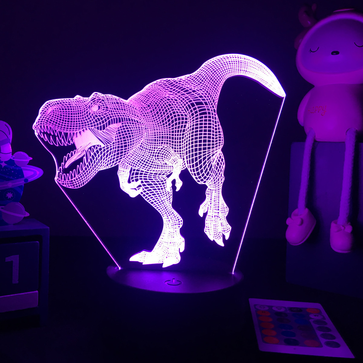 Luce notturna a forma di dinos - Floating Nightstand With Led Light recensione e prezzo