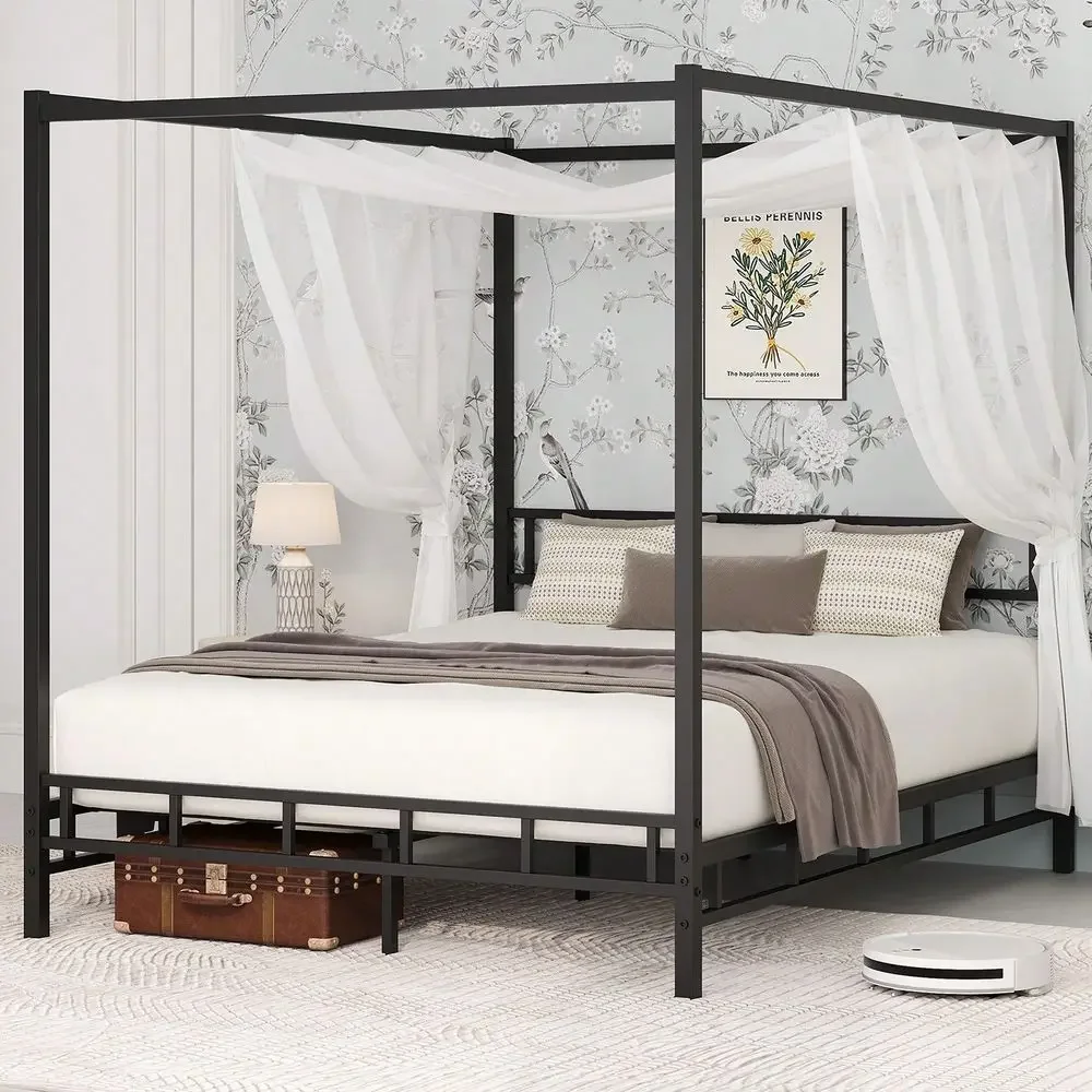 Struttura Letto a Baldacchino  - Canopy Bed Frame Metal Queen recensione e prezzo
