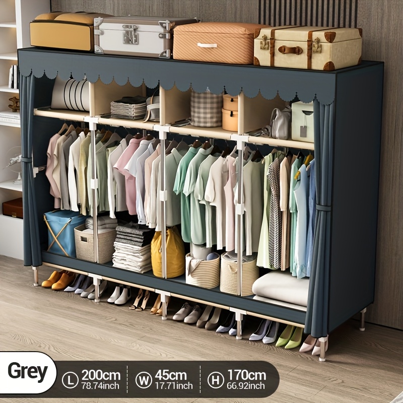 Organizzatore per armadio port - Wardrobe Closet Portable Fabric Cover recensione e prezzo