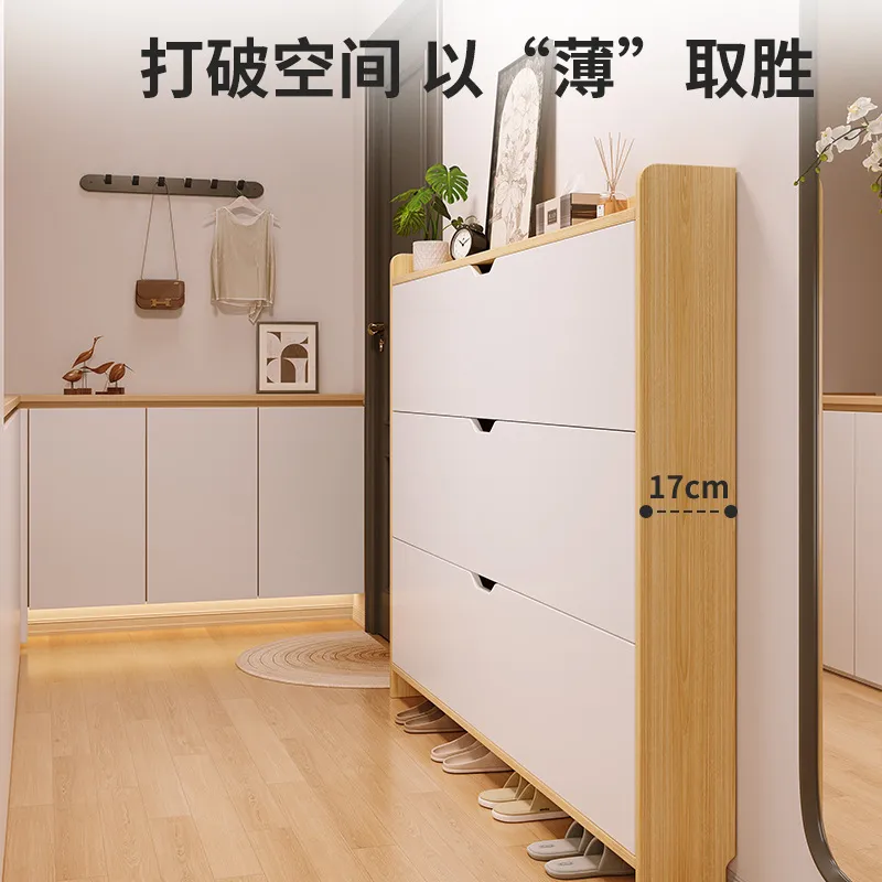 Scarpiera in Legno di Grande C - Shoe Rack Cabinet Narrow Entryway recensione e prezzo