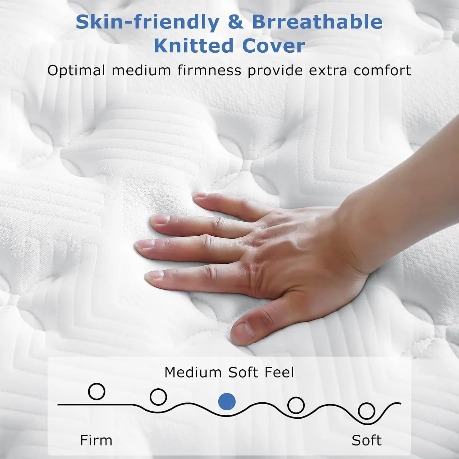 Materasso Queen, ibrido di med - Memory Foam Mattress In A Box Queen recensione e prezzo