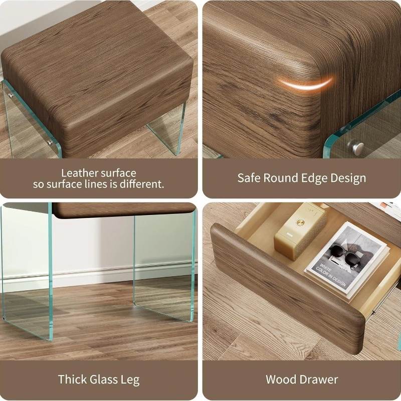 Comodino con cassetto, tavolin - Solid Wood Nightstand 2 Drawers recensione e prezzo