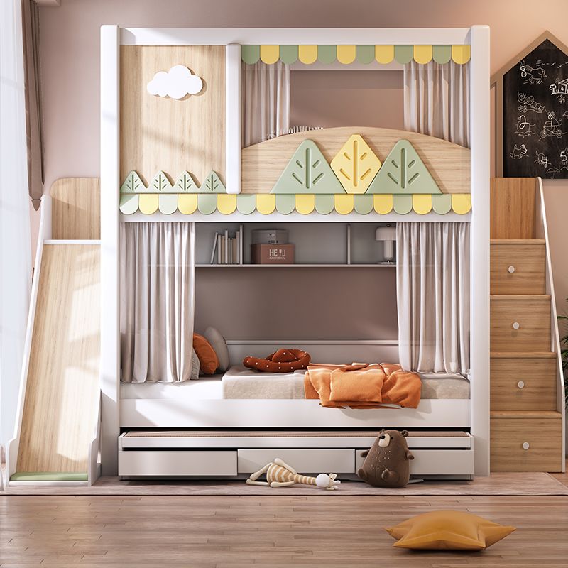 Letto a Castello Moderno a Tem - Bunk Bed With Stairs And Slide recensione e prezzo