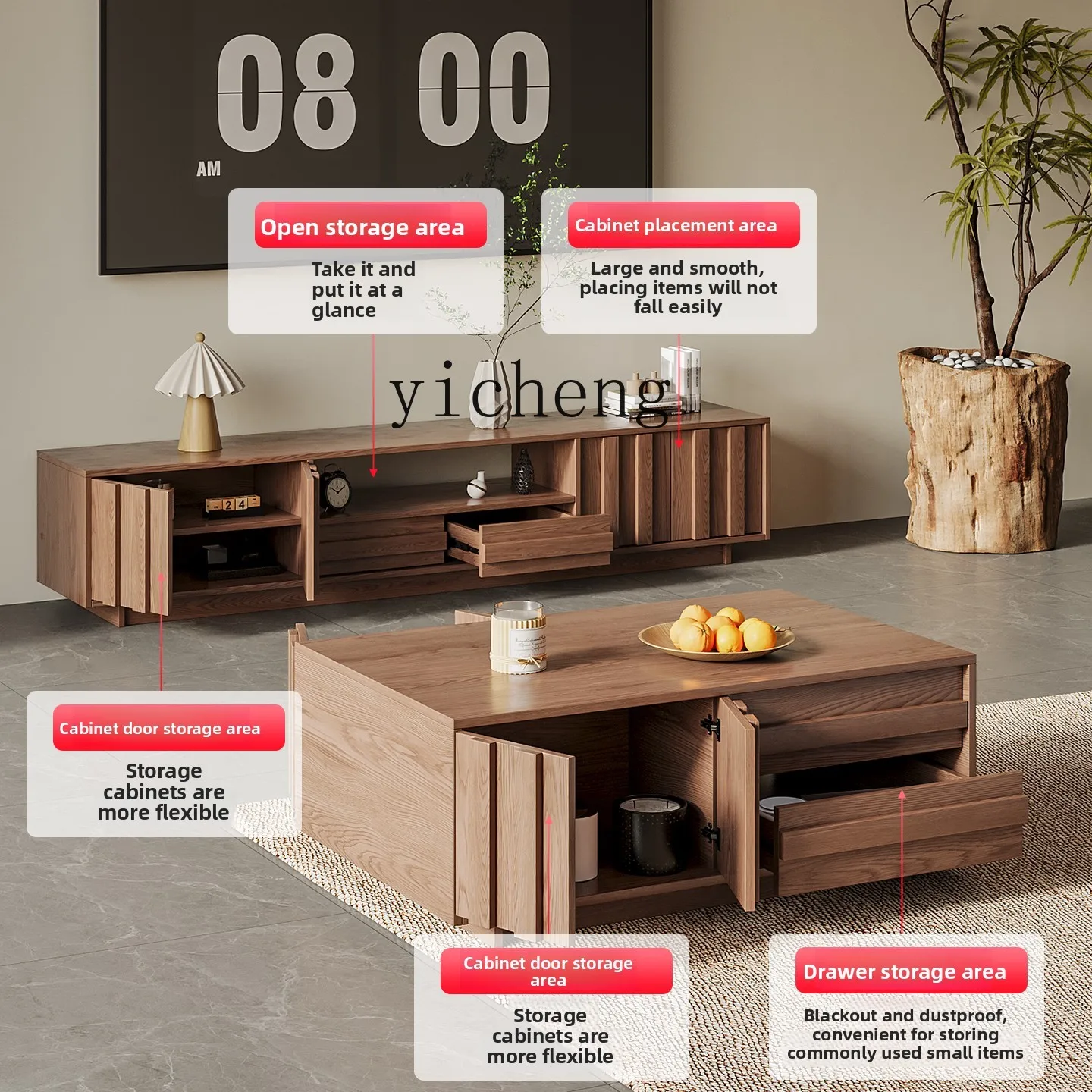 Mobile TV in Legno Massello GZ - Tables recensione e prezzo