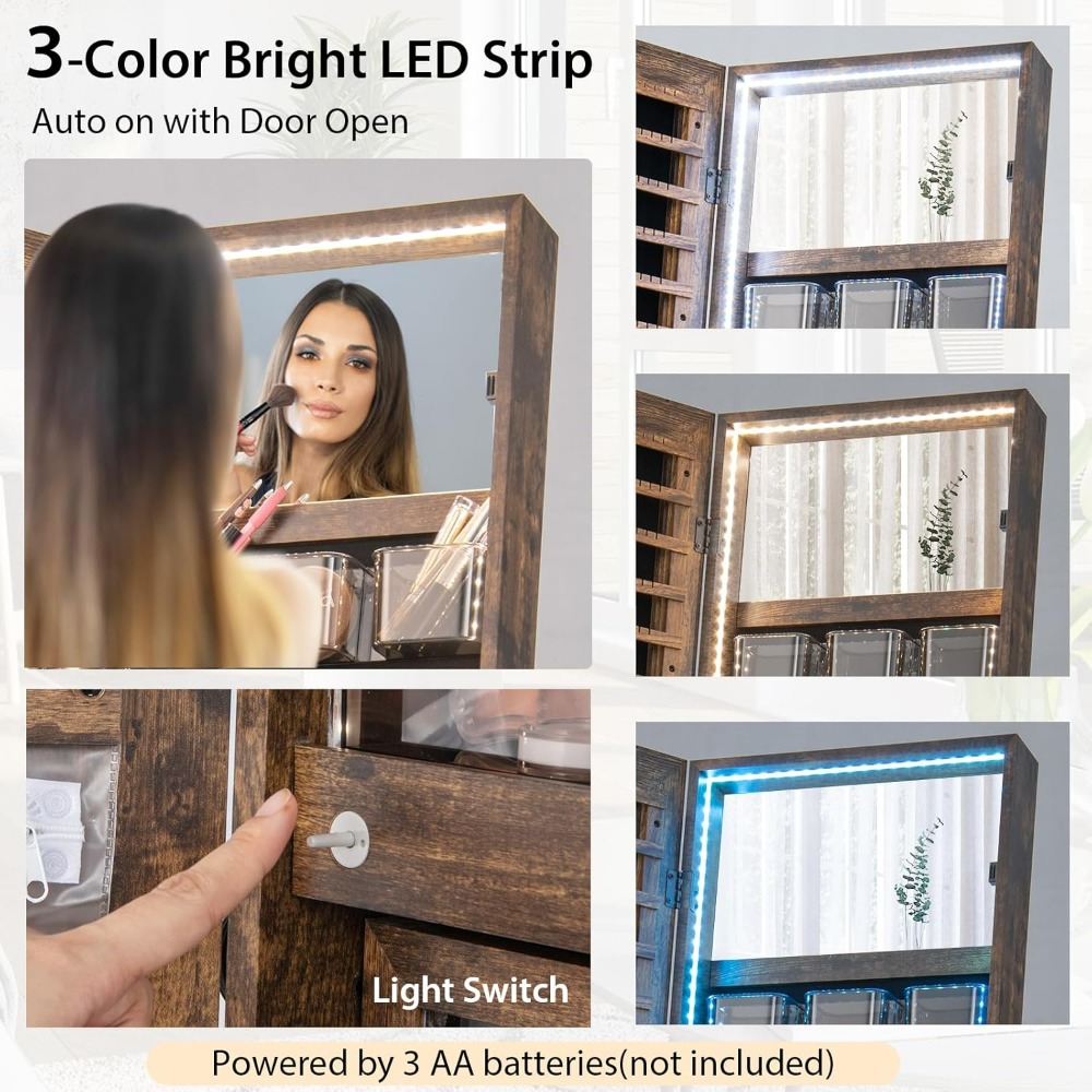 Armadio Portagioielli CHARMAID - Full Length Mirror Jewelry Armoire recensione e prezzo
