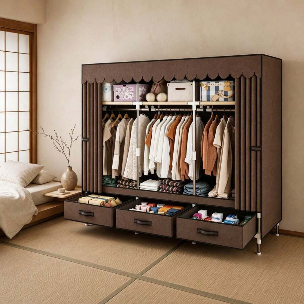 Armadio Portatile con Telaio i - Wardrobe Closet Portable Fabric Cover recensione e prezzo