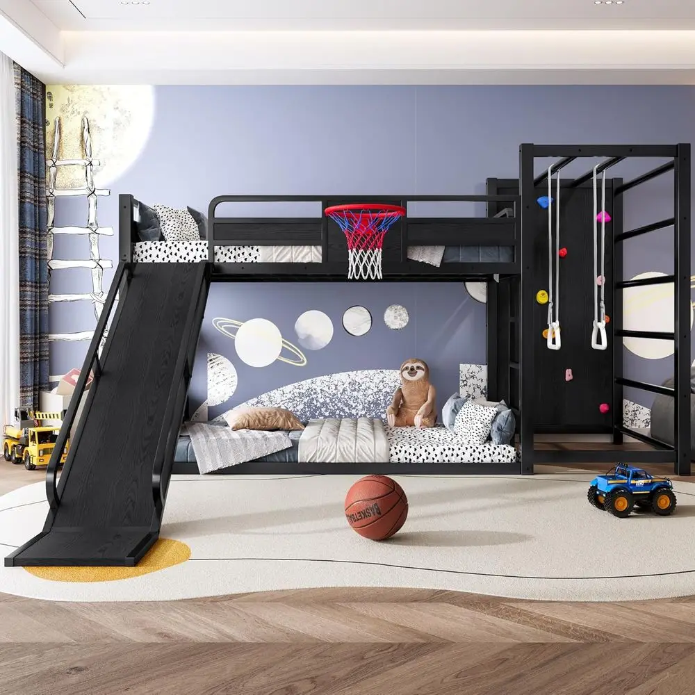 Letto a Castello in Metallo co - Bunk Bed With Stairs And Slide recensione e prezzo