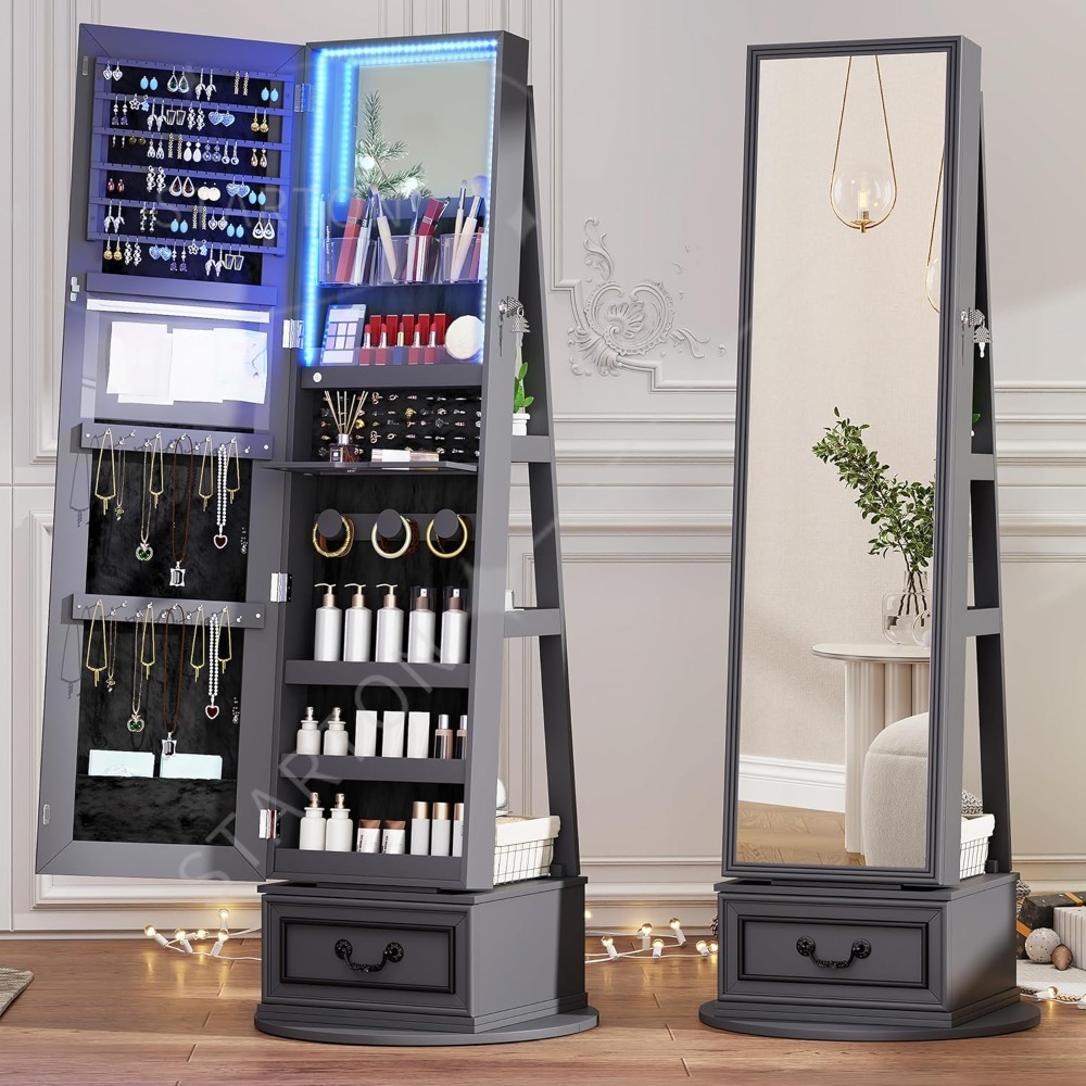 Armadietto per gioielli a spec - Full Length Mirror Jewelry Armoire recensione e prezzo