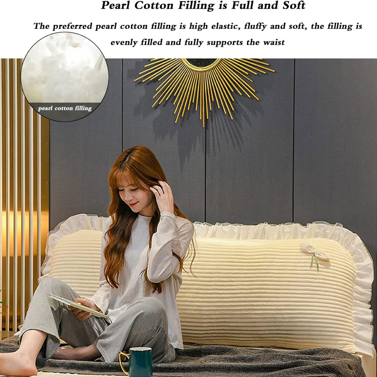90/120/150 CENTIMETRI Tatami C - Headboard Cushion Backrest Tatami recensione e prezzo