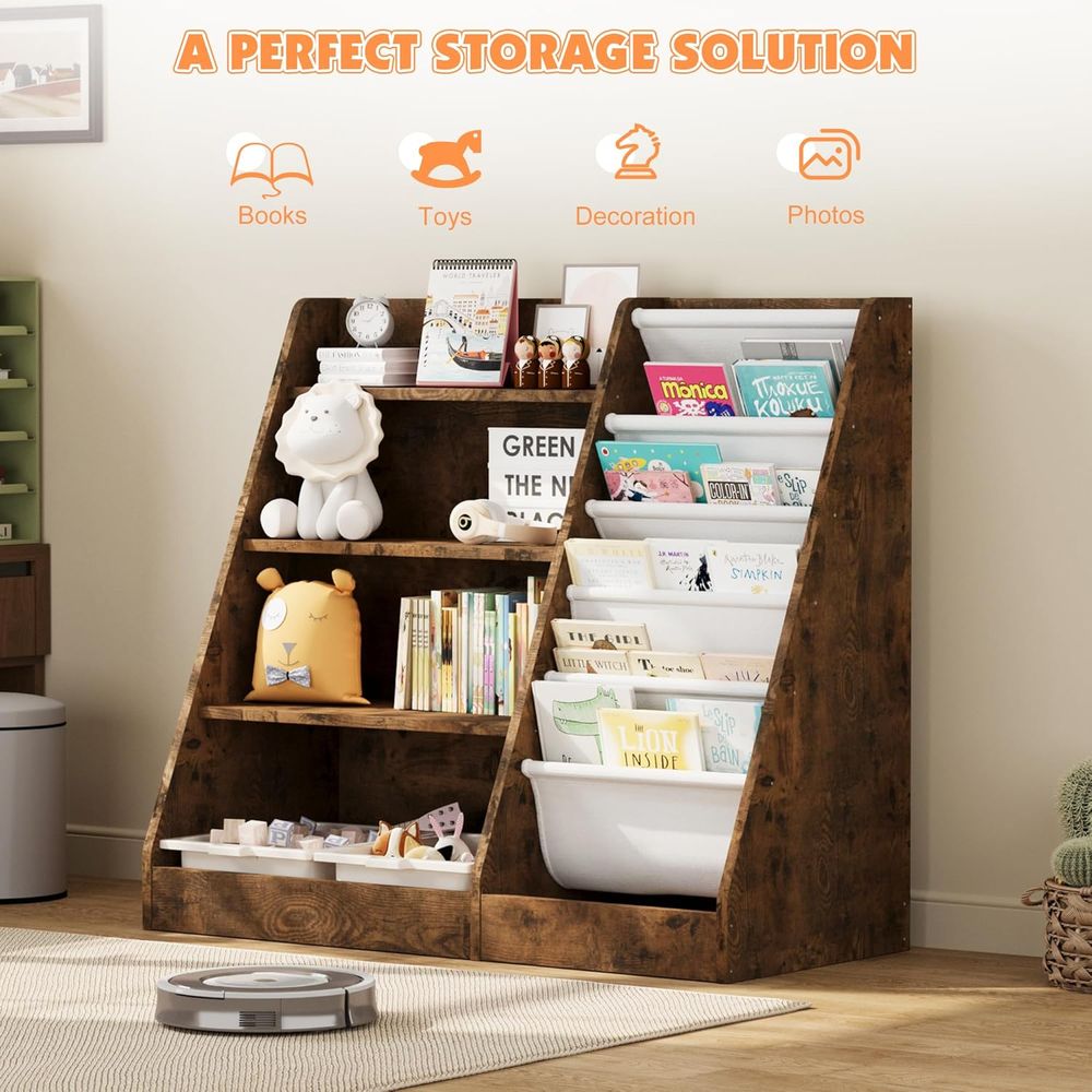 Libreria in legno a 4 ripiani  - Storage recensione e prezzo